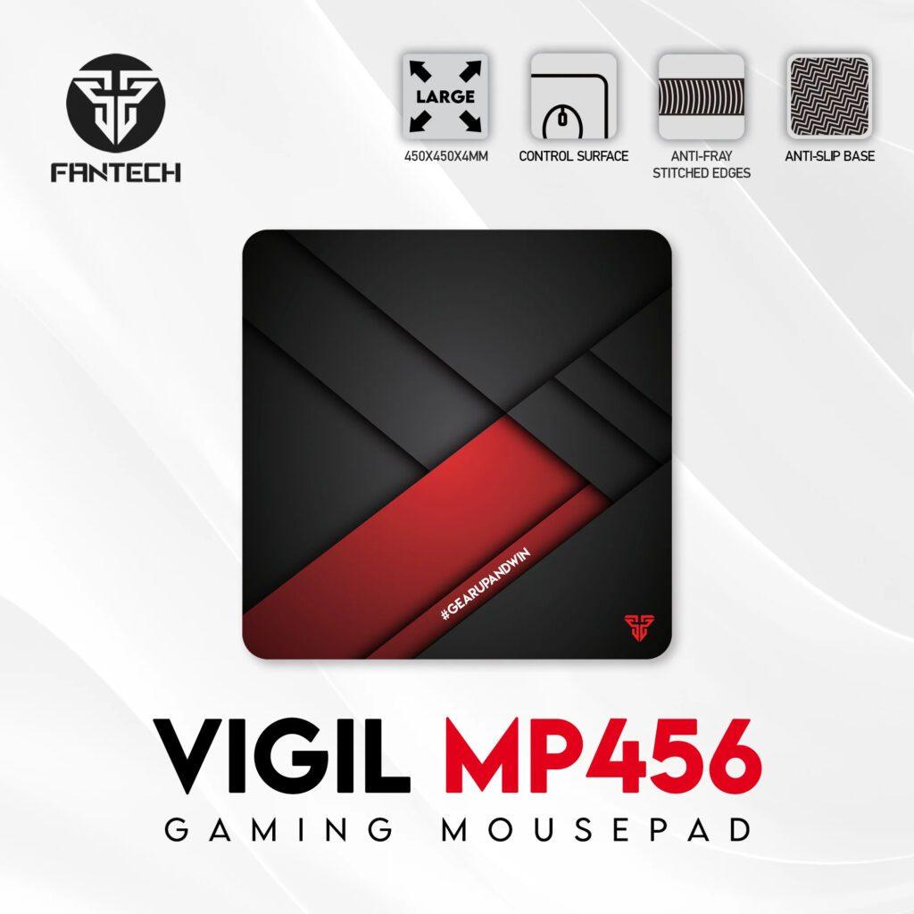 Fantech Vigil Mp456 Black Gaming Mouse Pad C