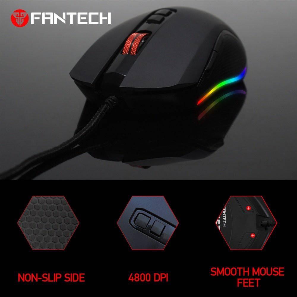 Fantech Zeus X5S Macro Programmable Gaming Mouse F