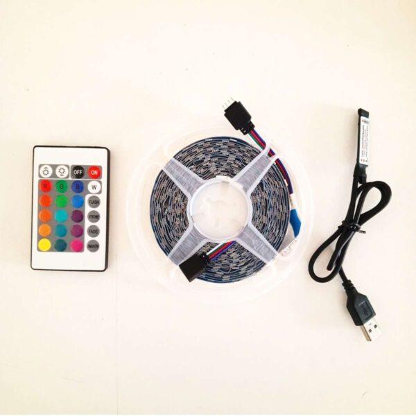 GearUP SL50W Waterproof 5 Meter RGB Strip Light with App and Remote Control (Music Sync)