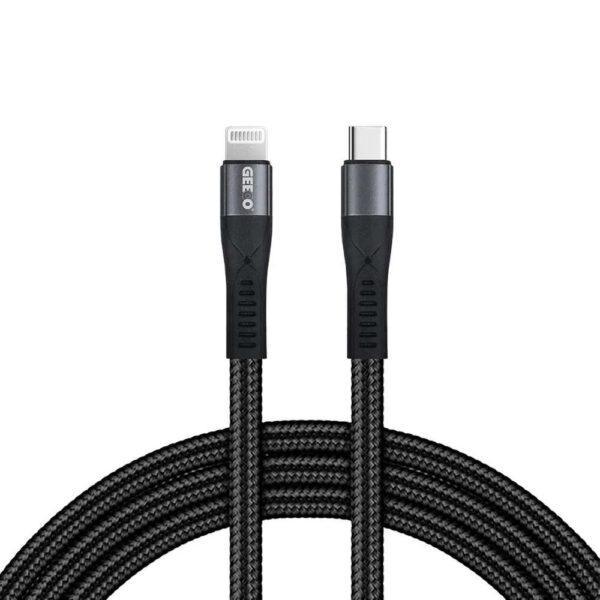 Geeoo DC 201 33W Type C to Lightning Charging Data Cable a