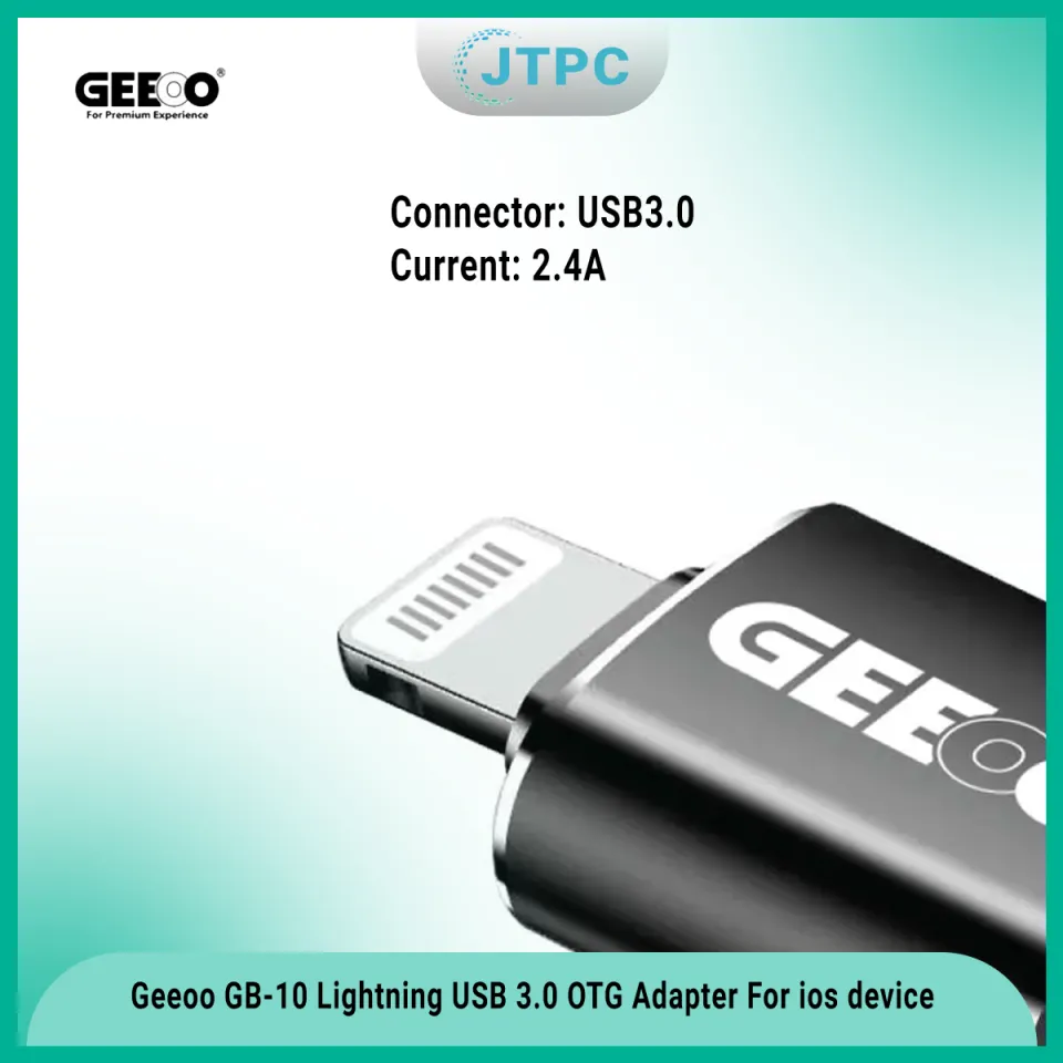 Geeoo Gb 10 Otg Usb To Lightning Adapter D