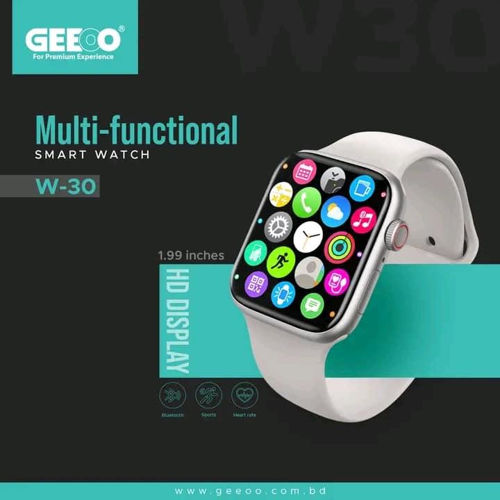 Geeoo W30 Bluetooth Calling Smart Watch B