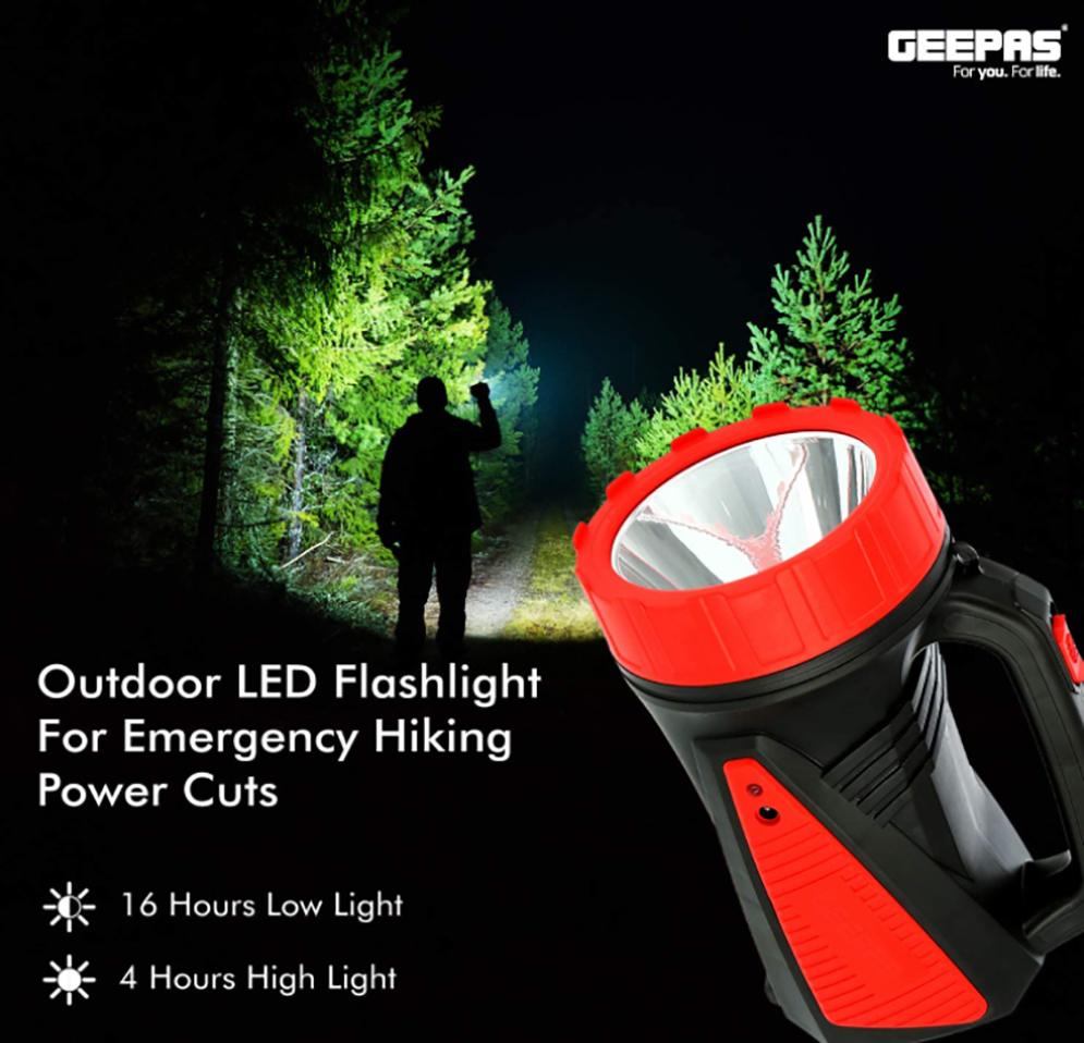 Geepas Gsl5564 Rechargeable Led Search Light A