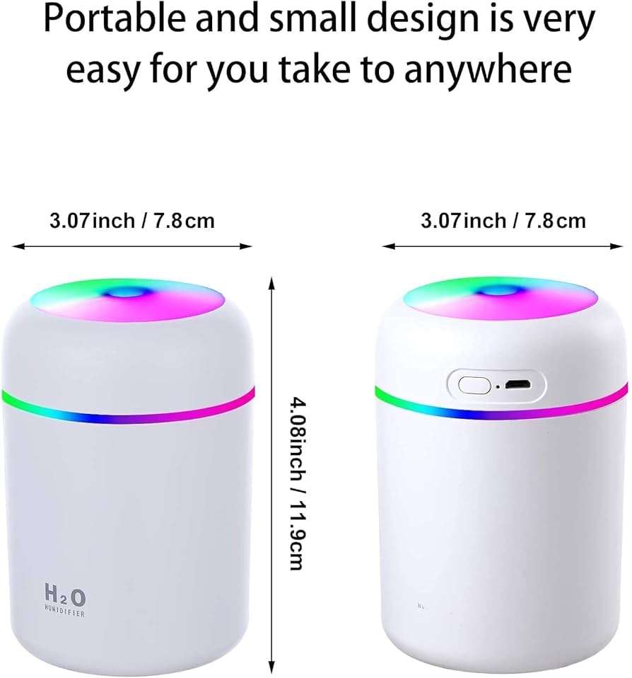 H2O Mini Usb Humidifier – Grey Color E