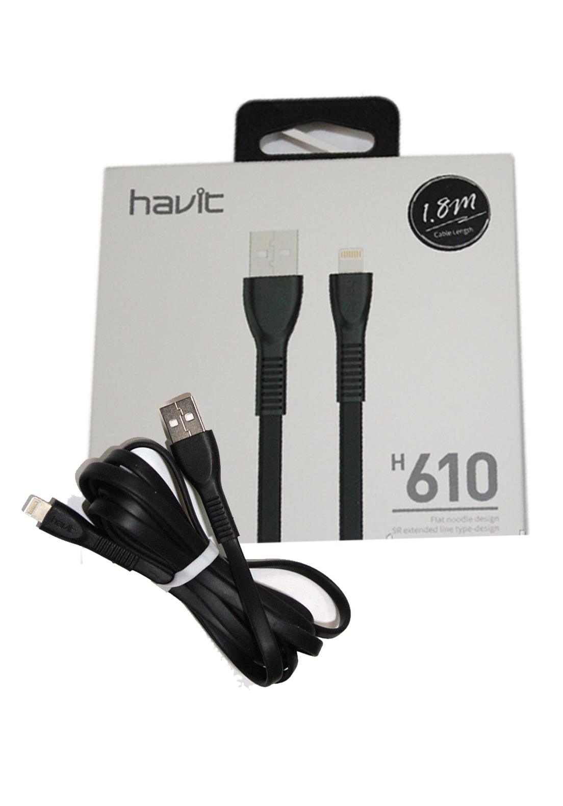 Havit H610 Lightning Data &Amp; Charging Cable For Iphone (1M) C