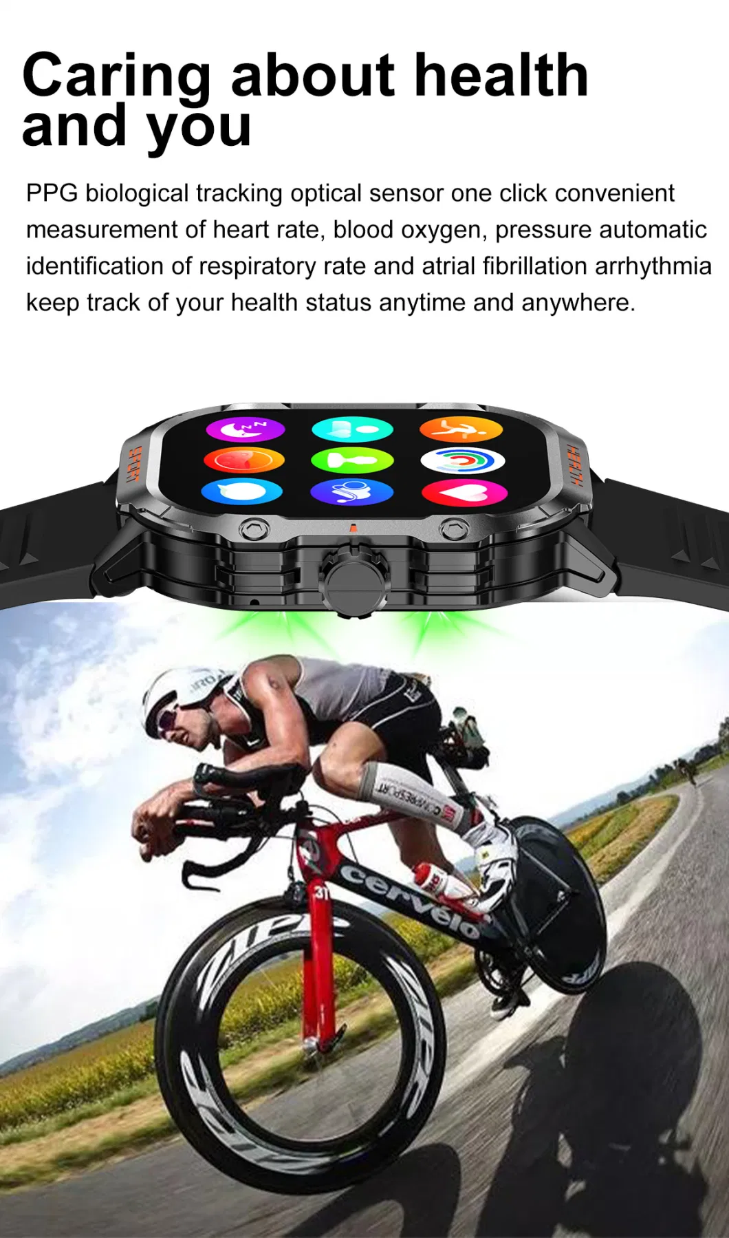 Hk24 Amoled 2 01Inch Outdoor Sport Smartwatch F