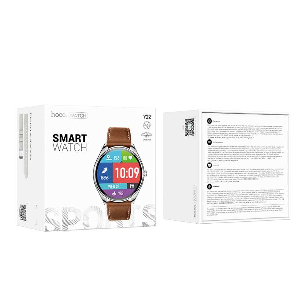 Hoco Y22 Amoled Bluetooth Sports Smart Watch C