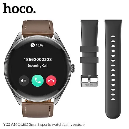 Hoco Y22 Amoled Bluetooth Sports Smart Watch D