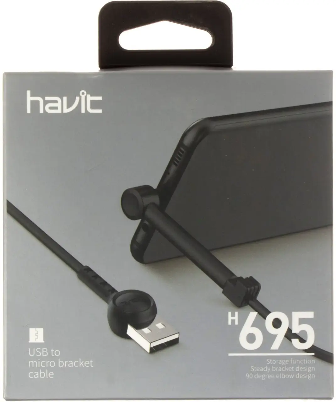 Havit H695 Micro Usb Data &Amp; Charging Cable F