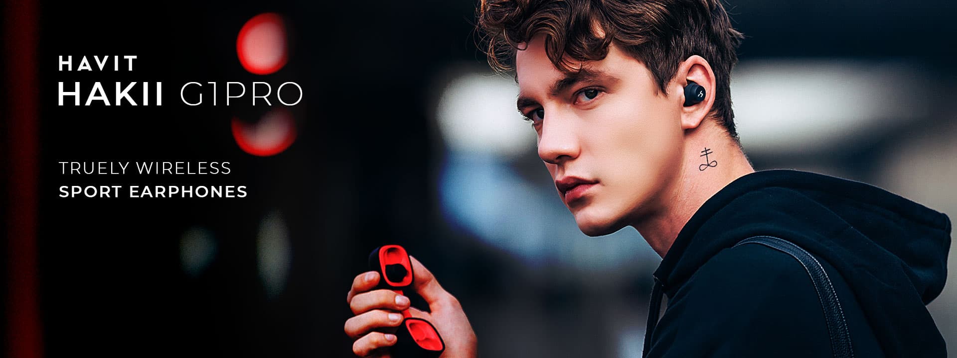 Havit Hakii G1Pro H Series True Wireless Sport Earbuds E