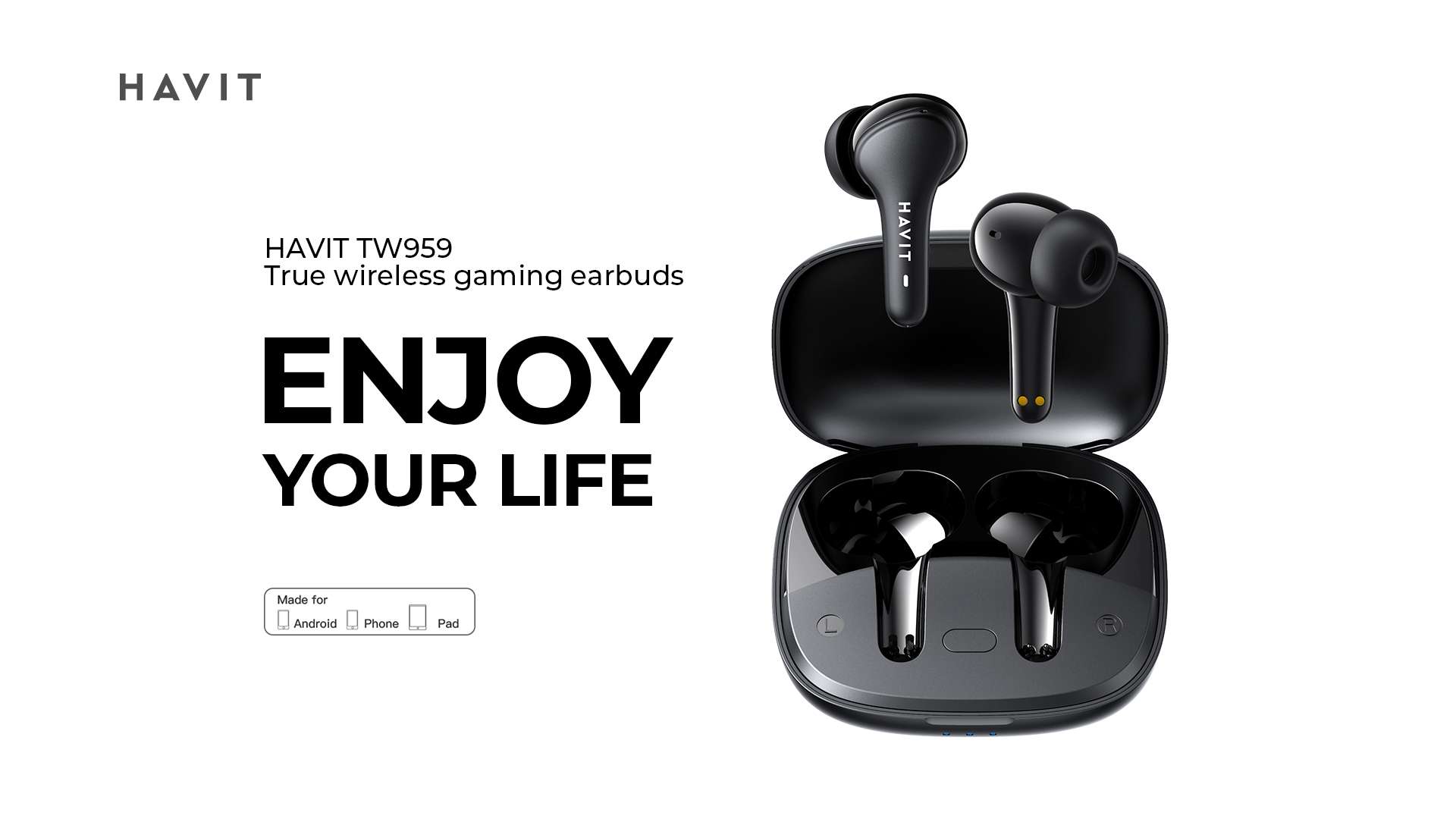 Havit Hv Tw959 True Wireless Earbuds A