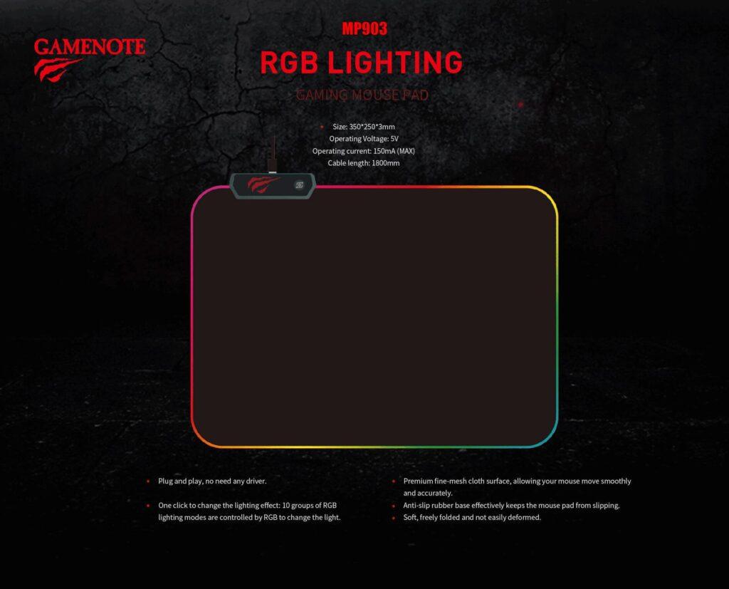 Havit Mp903 Rgb Gaming Mouse Pad A