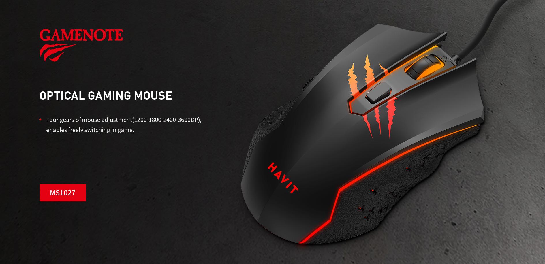 Havit Ms1027 Usb Gaming Mouse A