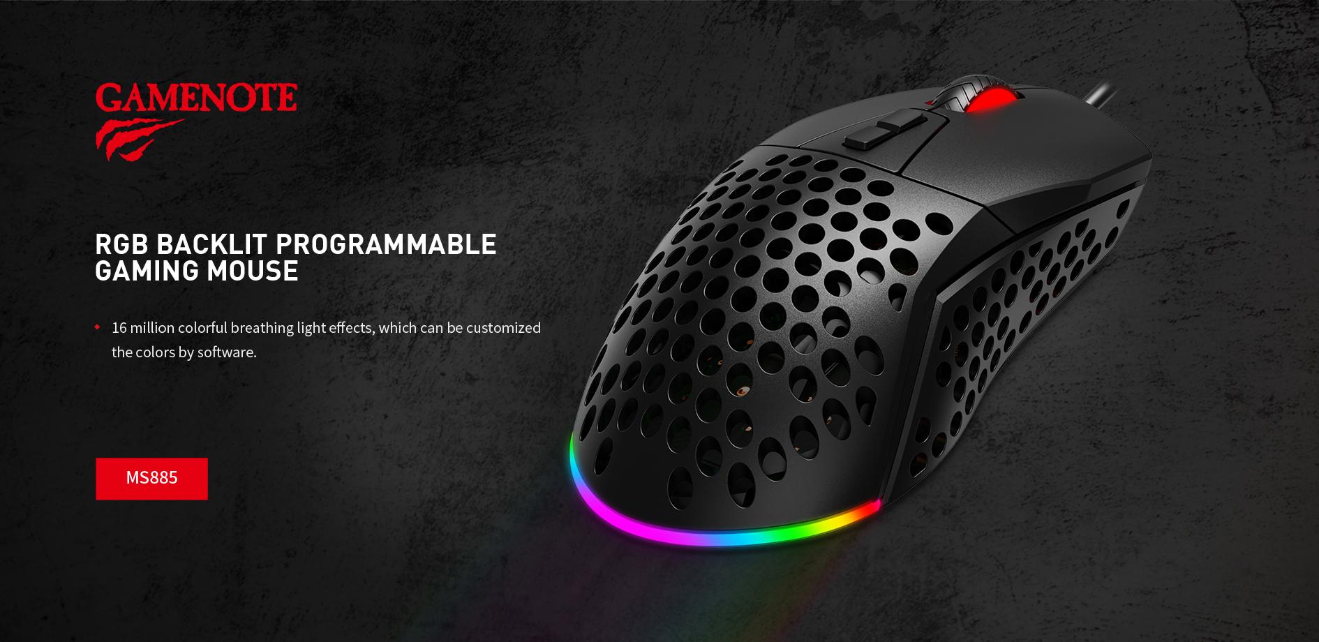 Havit Ms885 Rgb Backlit Programmable Gaming Mouse C