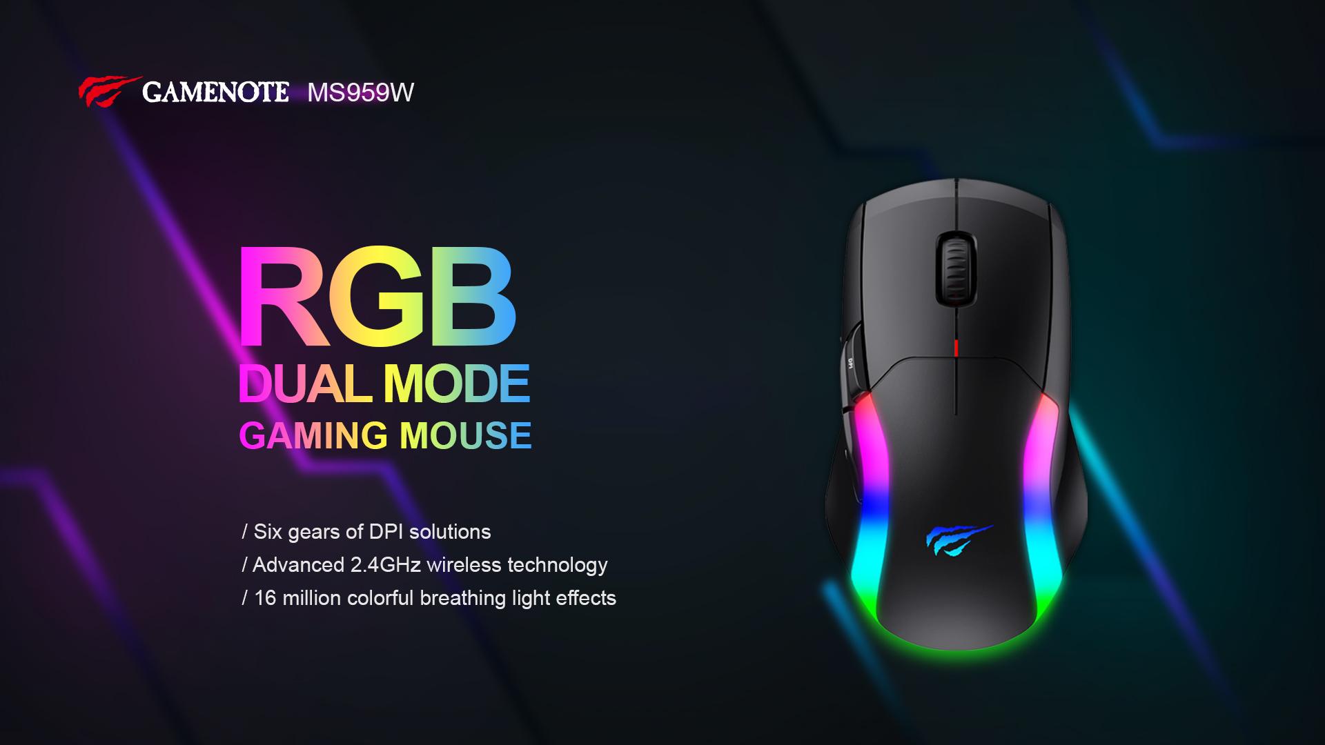 Havit Ms959 Rgb Backlit Programmable Gaming Mouse C