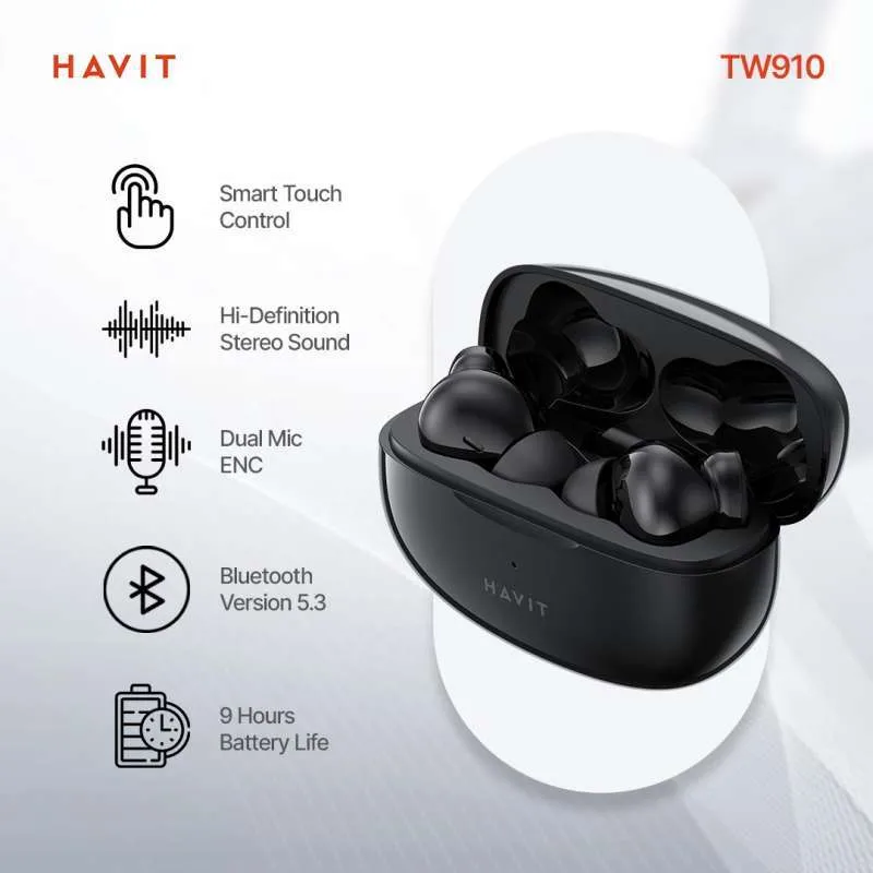 Havit Tw910 True Wireless Earbuds B