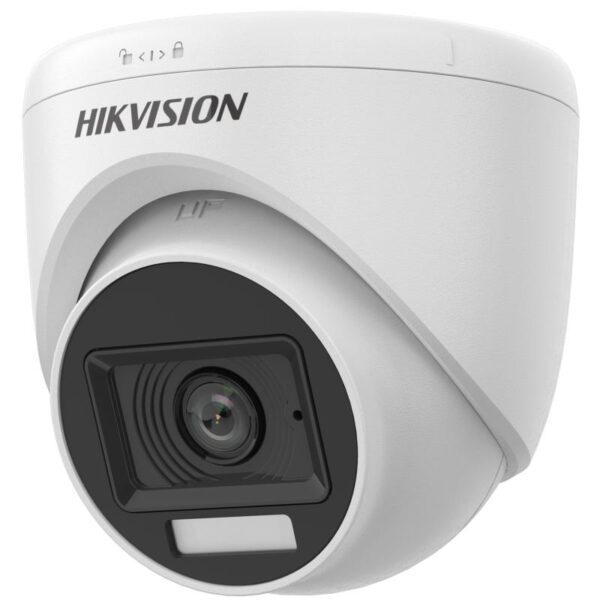 Hikvision DS 2CE76D0T LPFS 2MP Dual Light Audio Fixed Turret Camera