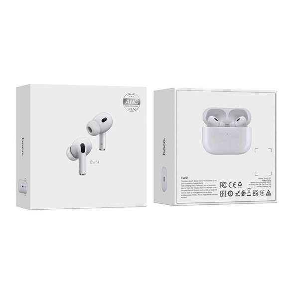 Hoco Ew51 Anc True Wireless Bluetooth Earbuds C