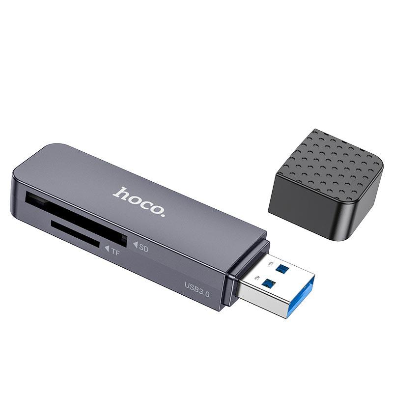 Hoco Hb45 2 In 1 Otg Card Reader (Usb3 0 5Gbps) E