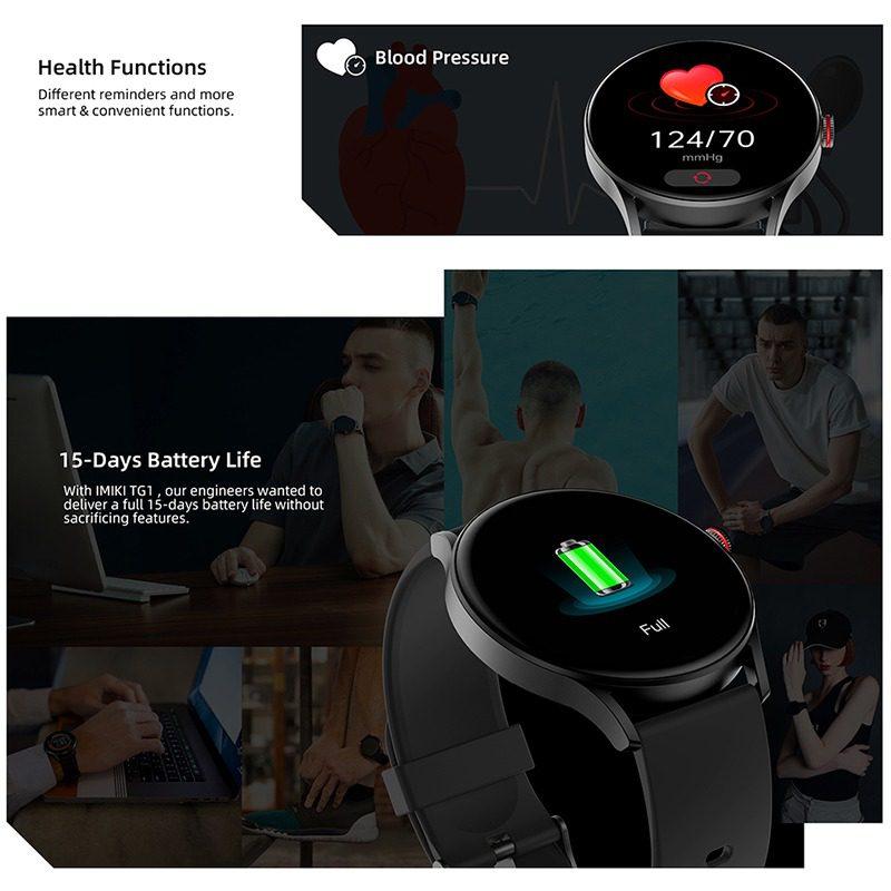 Imilab Imiki Tg1 Bluetooth Calling Smartwatch E