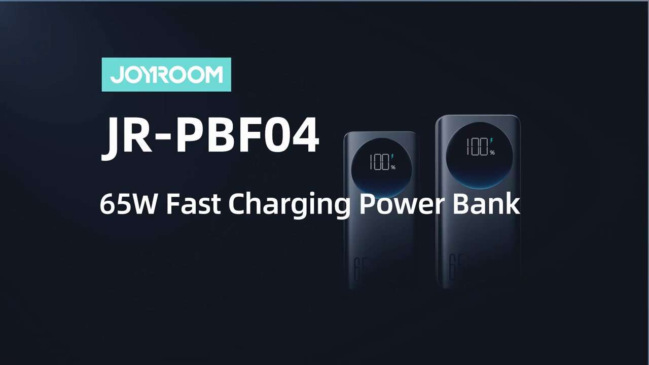 Joyroom Jr Pbf04 65W 20000Mah Fast Charging Power Bank With Digital Display E