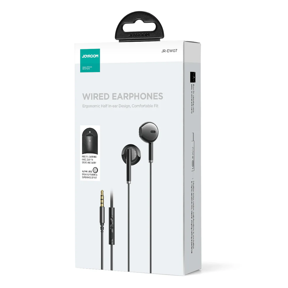 Joyroom Jr Ec07 Type C Series Half In Ear Wired Earphones B