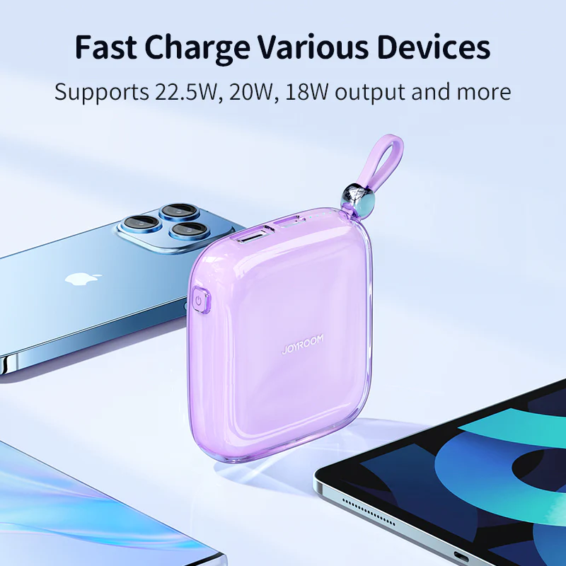 Joyroom Jr L003 22 5W 10000Mah Jelly Series Type C Power Bank E