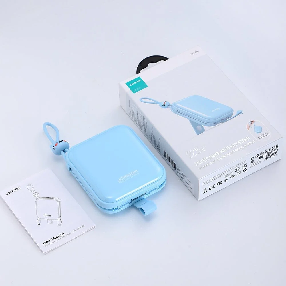 Joyroom Jr L008 22 5W 10000Mah Cutie Series Power Bank With Kickstand G