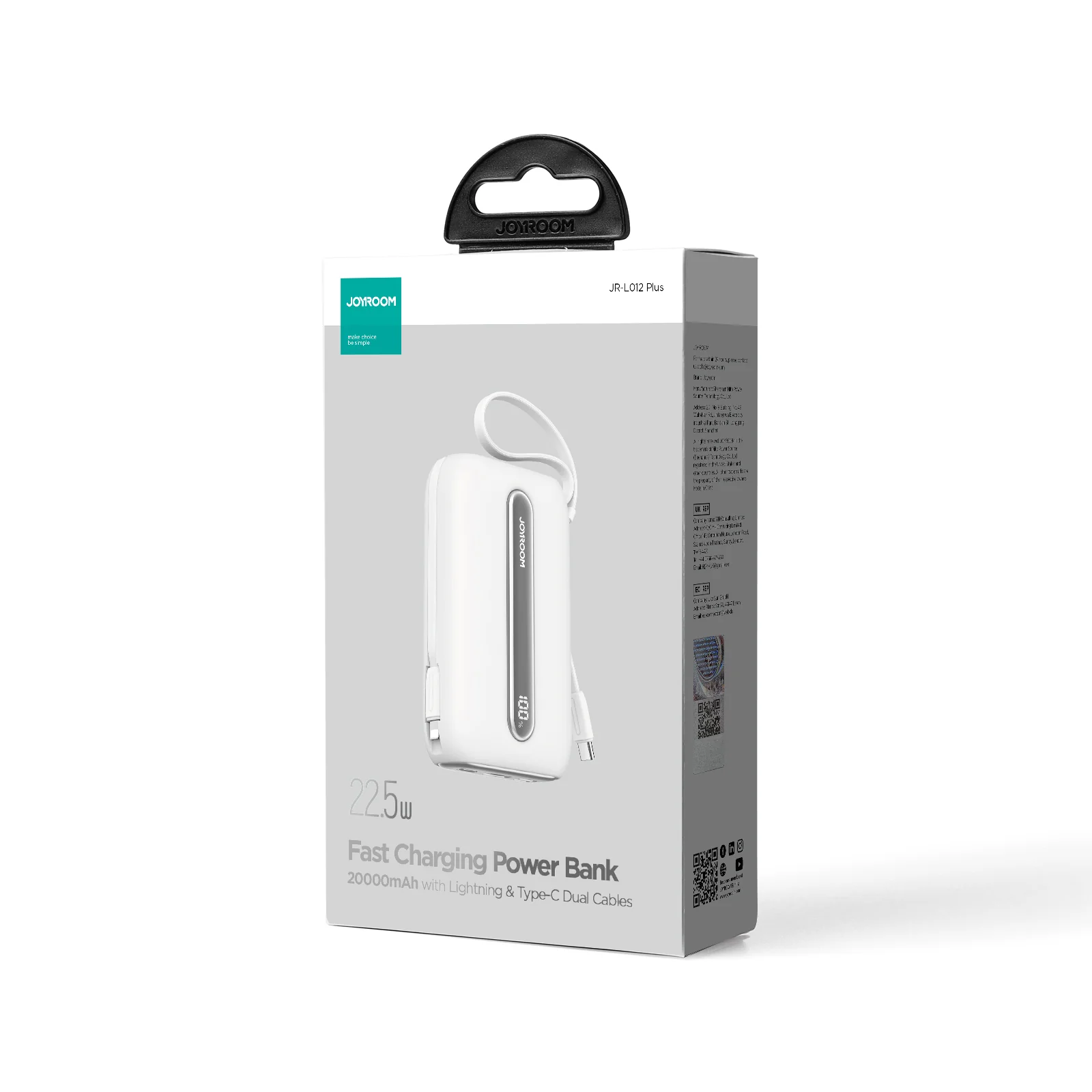 Joyroom Jr L012 10000Mah 22 5W Fast Charging Mini Power Bank A