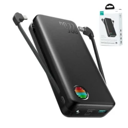 Joyroom JR L015 22.5W 20000mAh Power Bank With Dual Cables