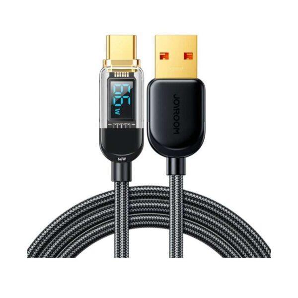 Joyroom S Ac066A4 66W Type C Fast Charging Cable With Digital Display