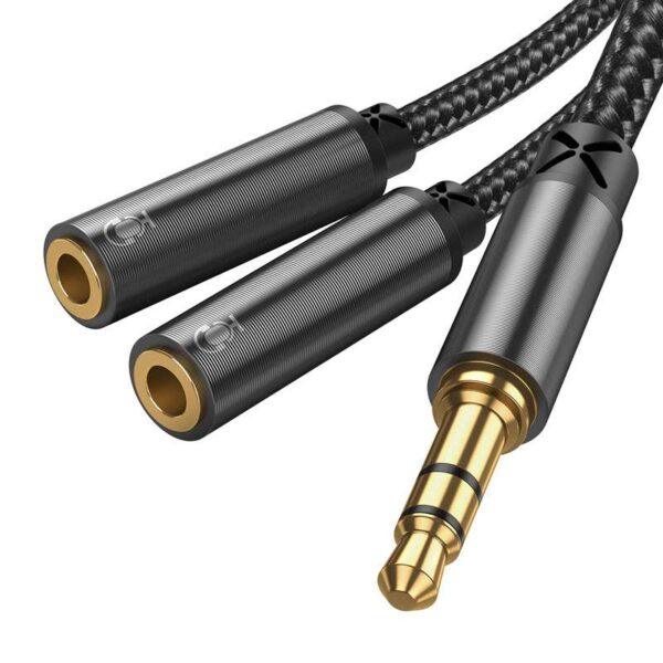 Joyroom Sy A04 Male To Female Y Splitter Audio Cable Support Voice Call A