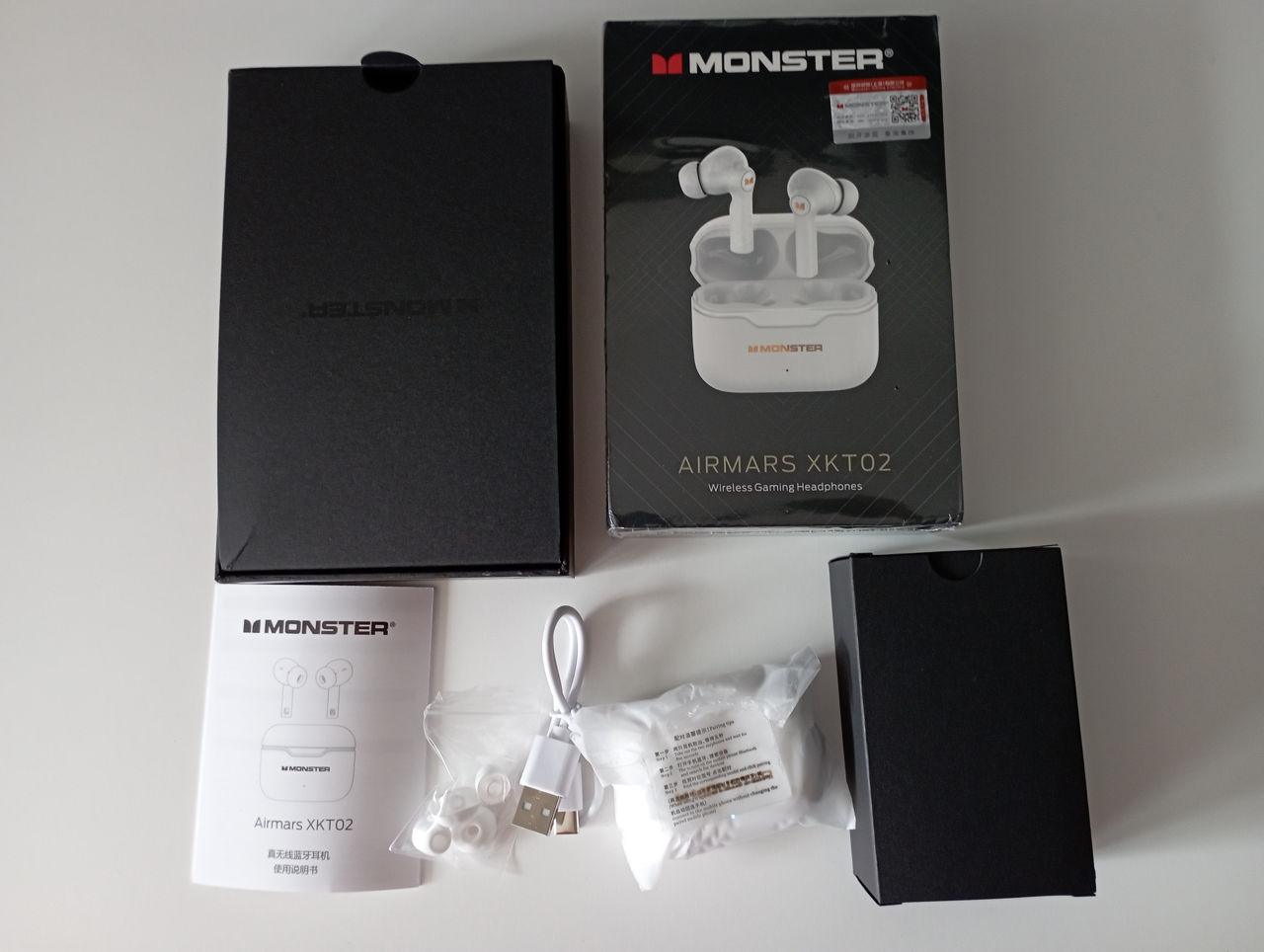 Monster Airmars Xkt02 True Wireless Bluetooth Earphones E