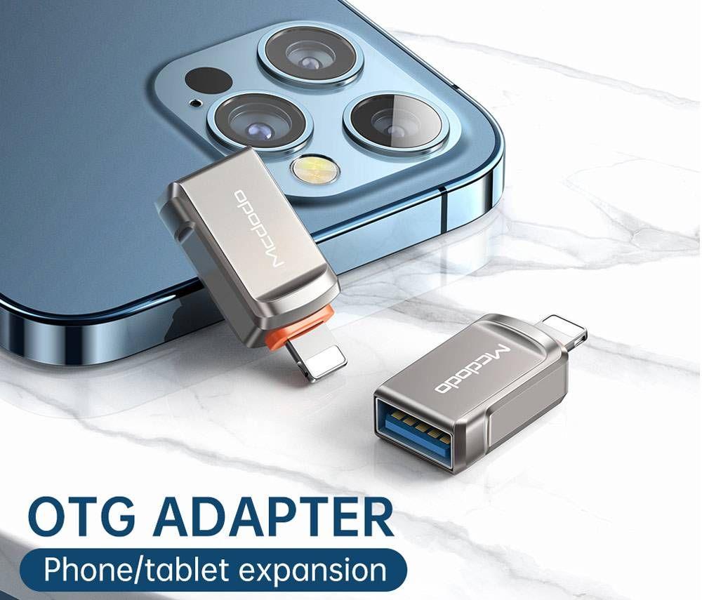 Mcdodo Ot 860 Otg Usb A 3 0 To Lightning Adapter A