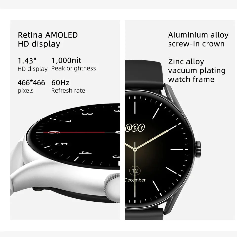 Qcy Watch Gt Smart Watch Retina Amoled Display B