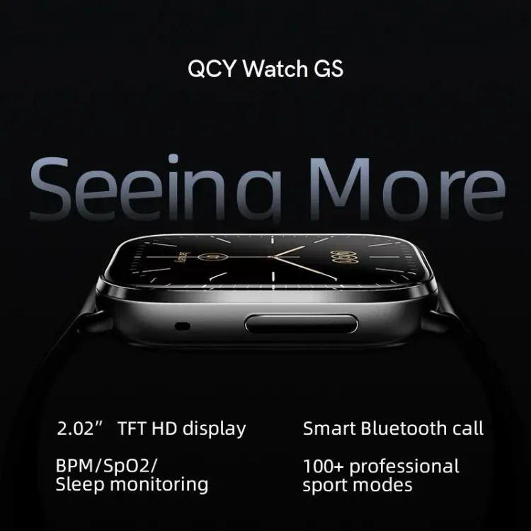 Qcy Watch Gs Bluetooth Calling Smartwatch D