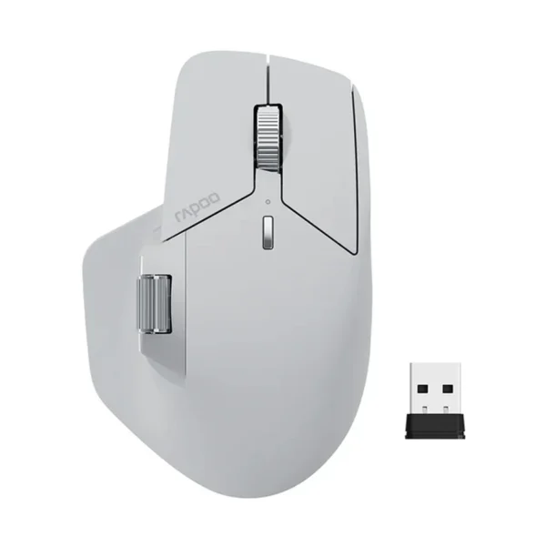 Rapoo MT760 Mini Rechargeable Tri mode Wireless Mouse a