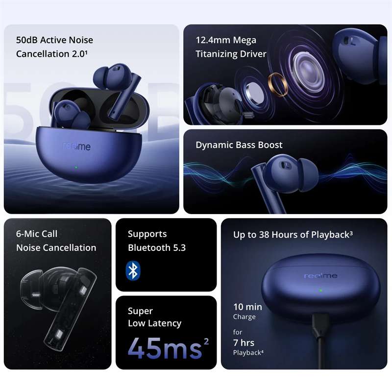 Realme Buds Air 5 Tws Earbuds B