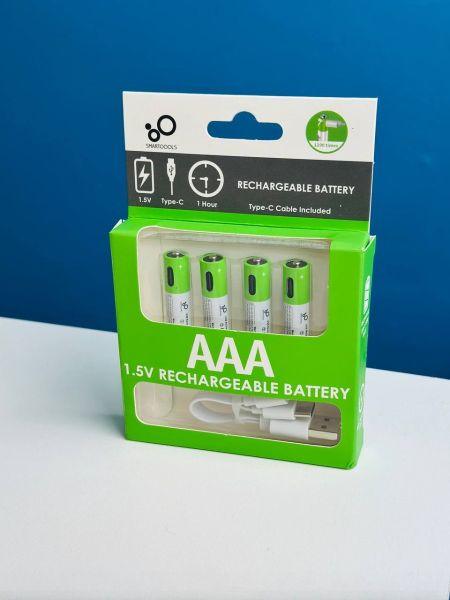 SmarToools RB40 AAA 1 5V 750 mWh Rechargeable Battery (4Pcs Set)