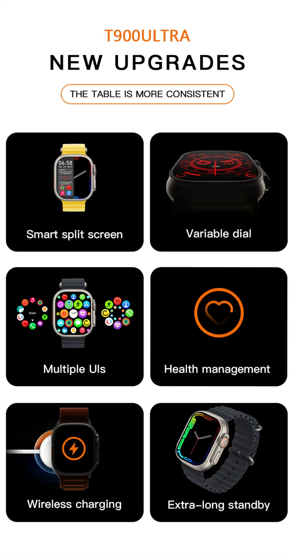 T900 Ultra Smart Watch E