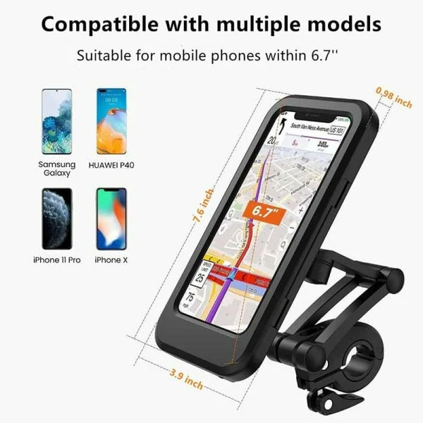 Top Quality Waterproof Bike Phone Holder With Magnetic Mount (Hl 69) E