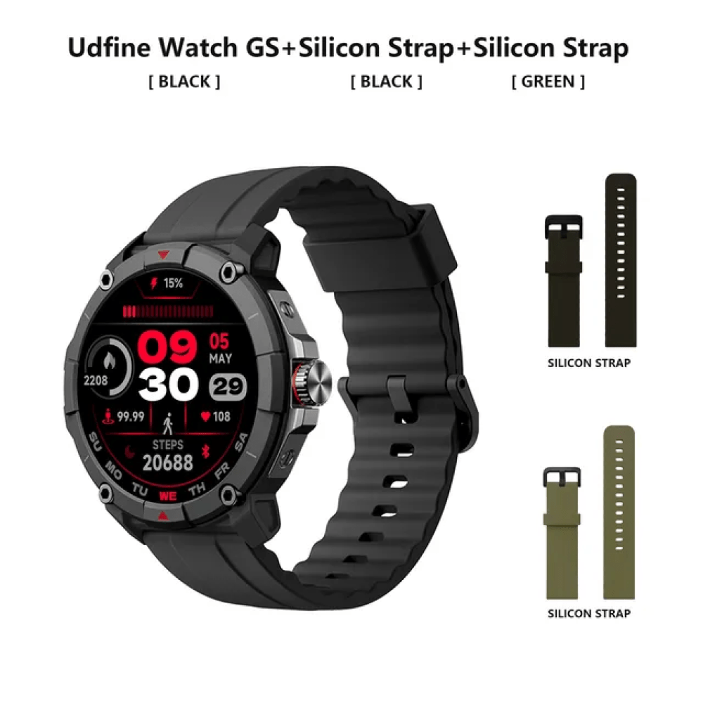 Udfine Watch Gs 1.38″ Hd Display Bluetooth Calling With Gps Smartwatch B Udfine Watch Gs 1.38″ Hd Display Bluetooth Calling With Gps Smartwatch B