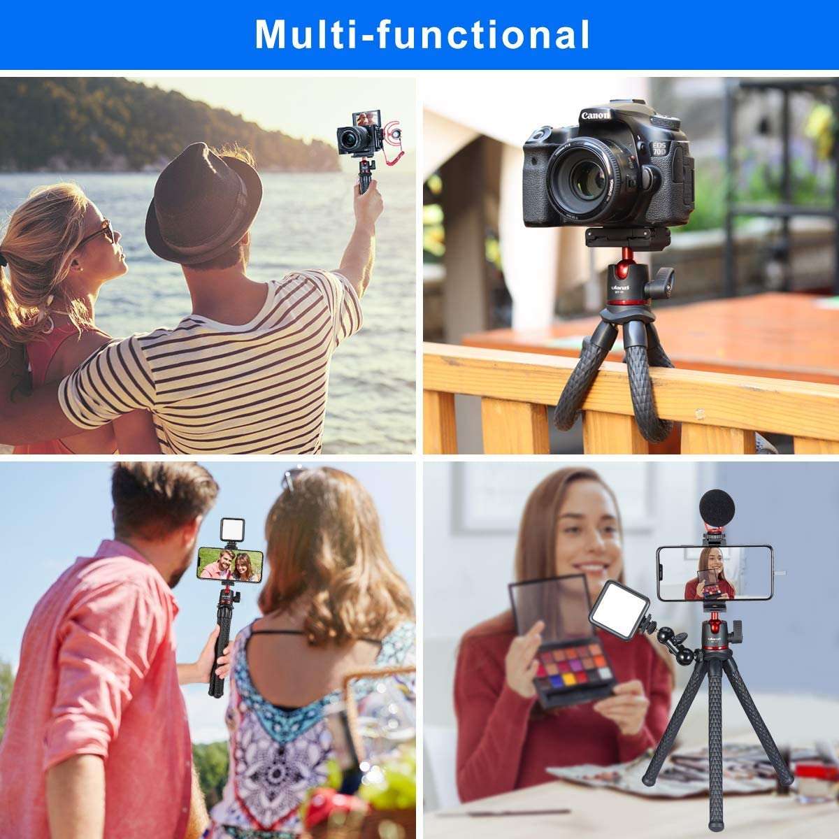 Ulanzi Mt11 Octopus Tripod For Dslr Camera &Amp; Smartphones B