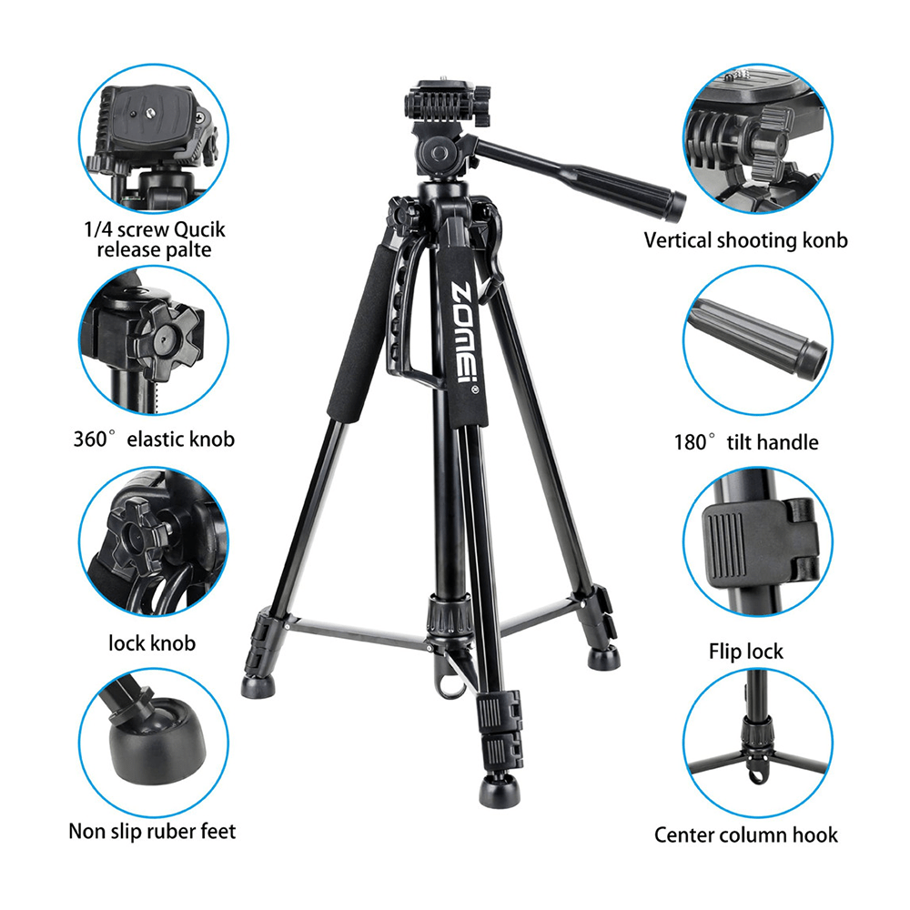 Ulanzi Mt17 Mini Tripod With 360° Rotatable Ball Head For Phone Camera Dslr B