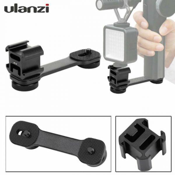 Ulanzi PT 3 Gimbal Accessories Triple Cold Shoe Mounts