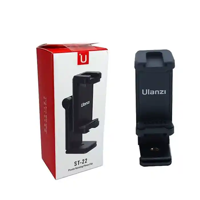 Ulanzi St 22 360º Rotatable And Tiltable Mobile Holder Only With Double Cold Shoe Mount D