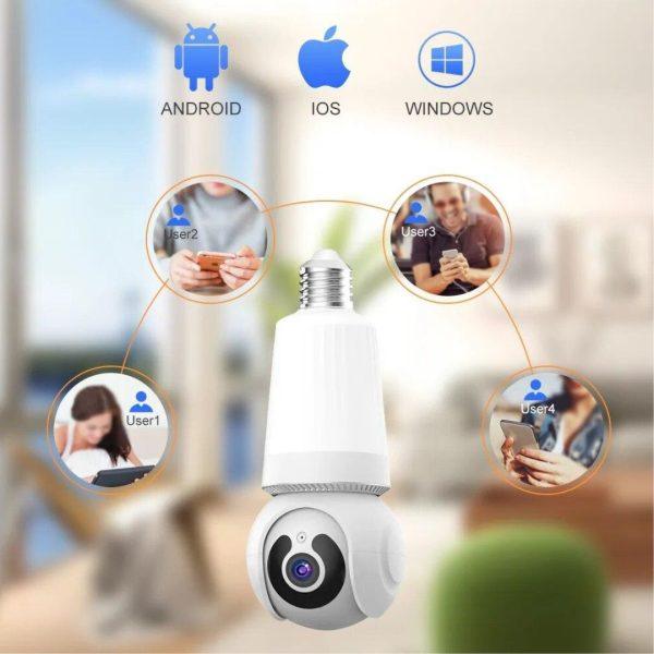 V380 Q26 L 2Mp Bulb 360 Degree Wifi Indoor Camera B