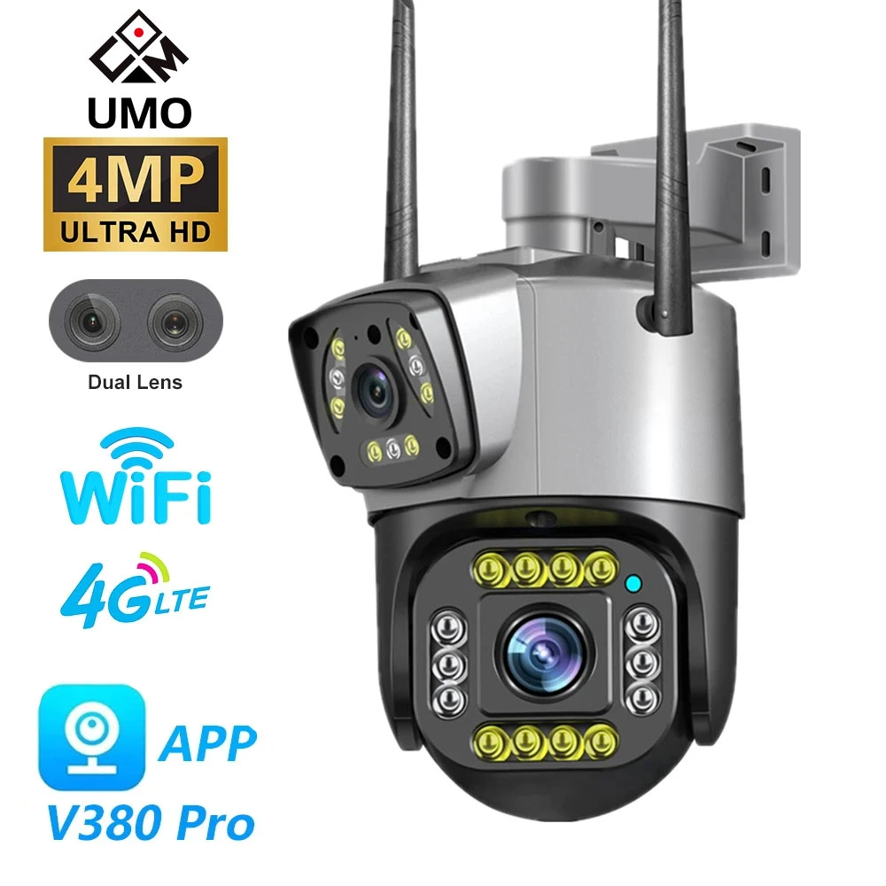 V380 Wifi Dual Lens Security Smart Ip Camera A