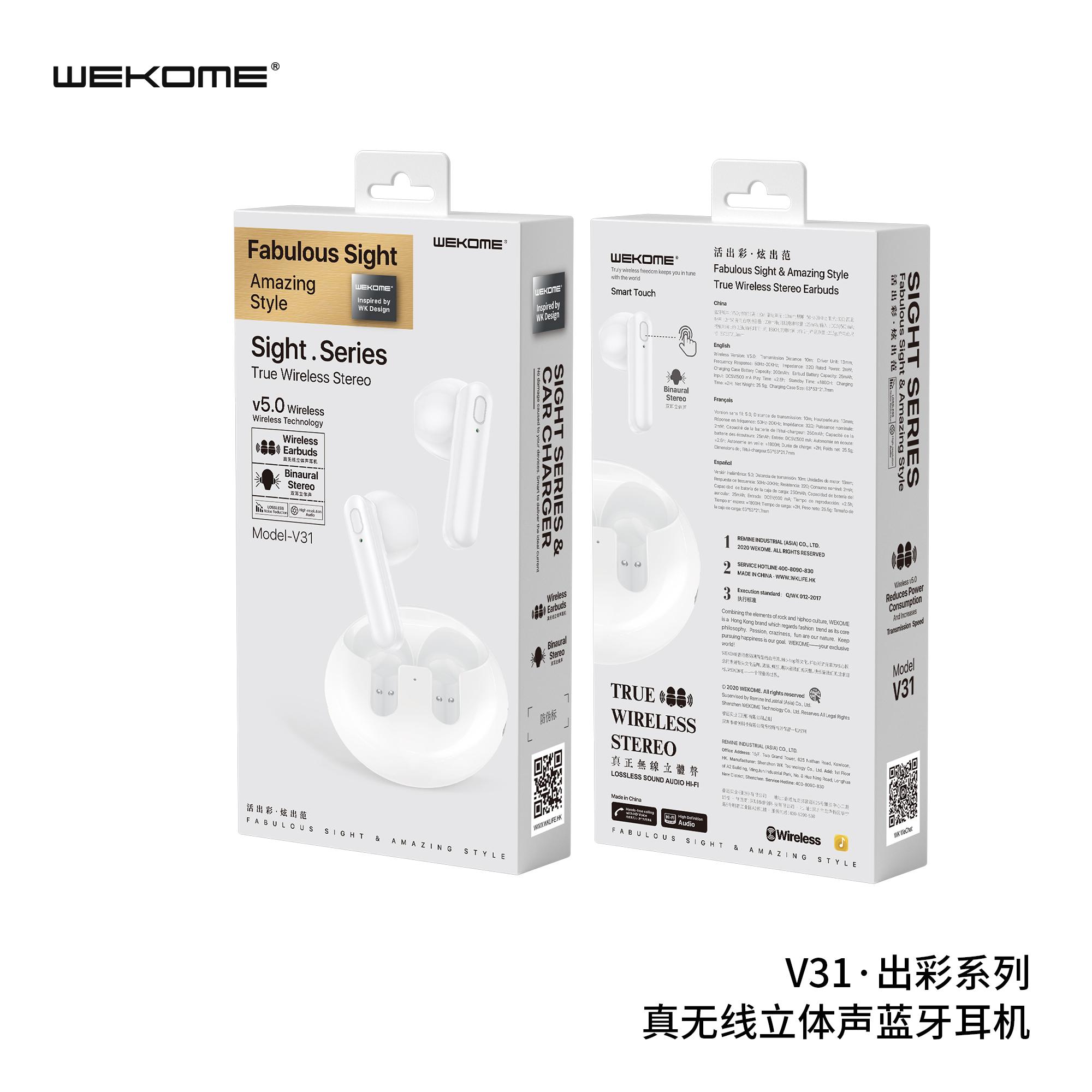 Wekome V31 Tws Earbuds B