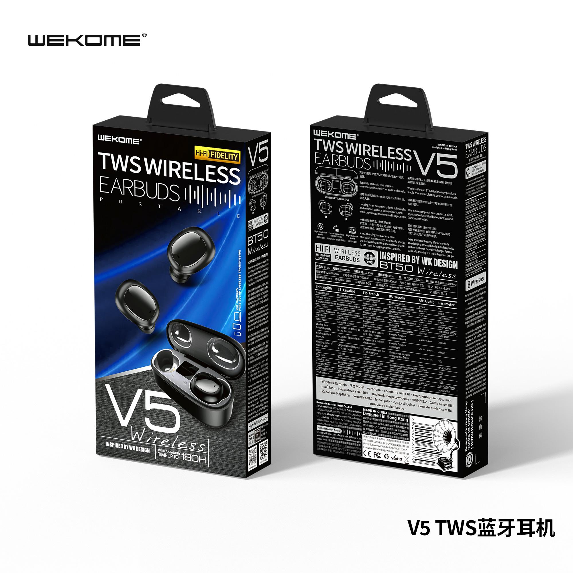 Wekome V5 Tws Earbuds C